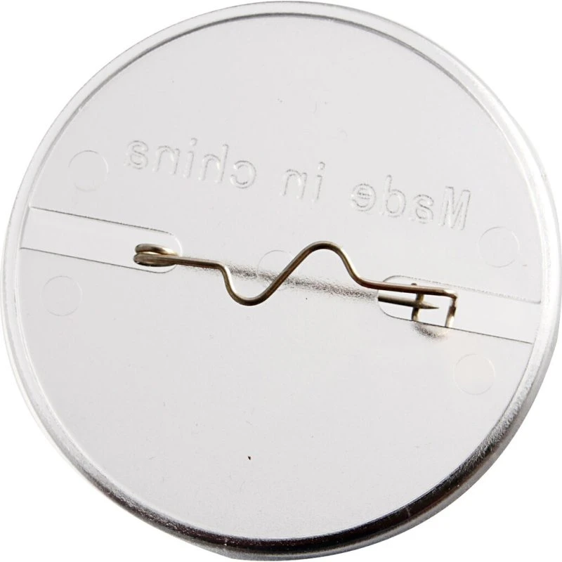 Badge rund klar Ø 5,5 cm, 5 stk.