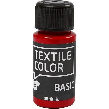 Textile Color, rød 50 ml
