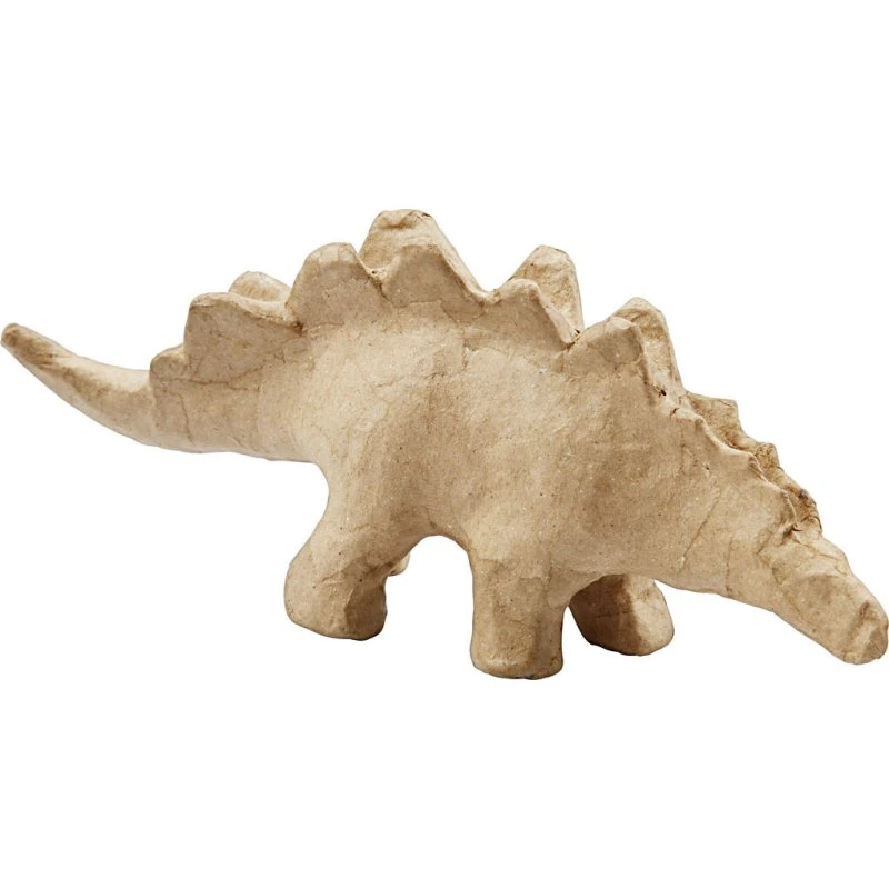 Papmaché Dinosaur - Mal Selv, 9 cm