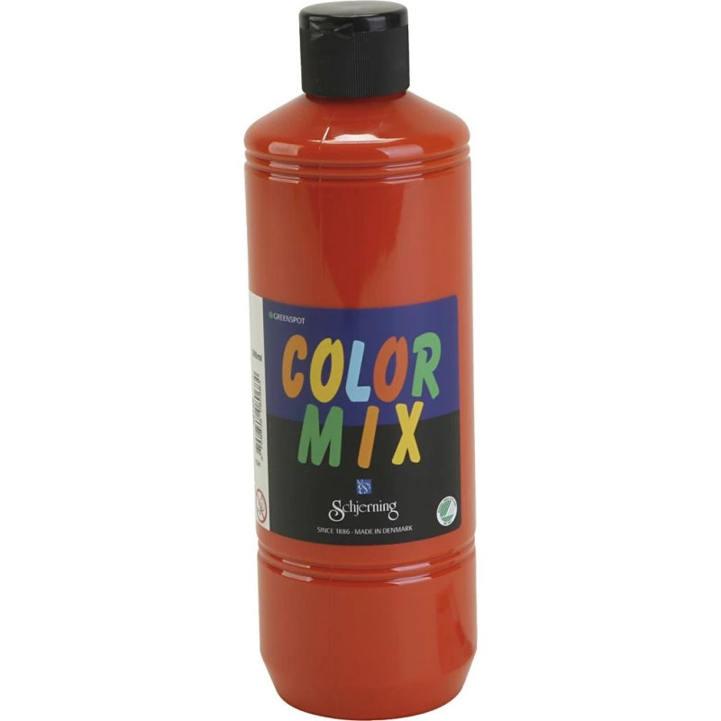 Skole Lasurmaling Orange 500 ml