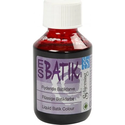 Schjerning Batikfarve Rød 100 ml
