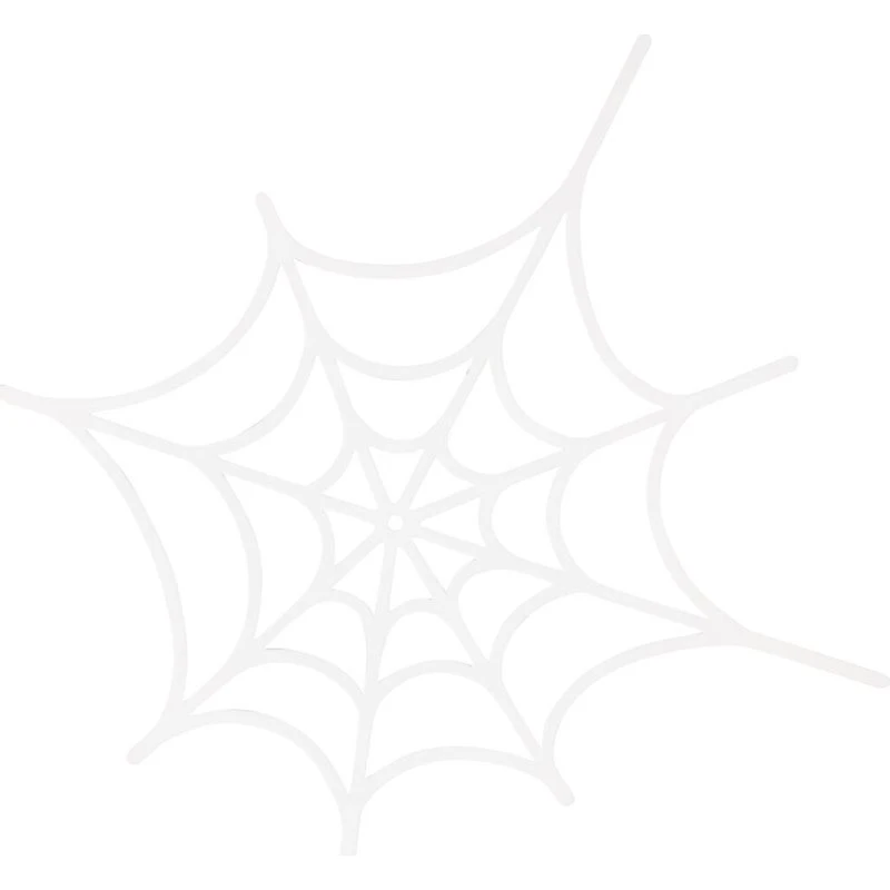 Ukendt mærke Spindelvæv 19x21 cm 230 g, hvid, 16 stk