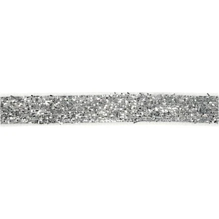 Vivi Gade dekorationsbånd 10 mm x 5 m – sølv