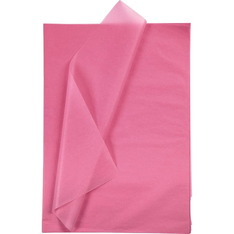 Silkepapir 50x70 cm 14 g – Pink, 25 ark