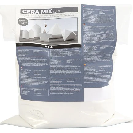 Cera-Mix Super Støbemasse Hvid 5 kg