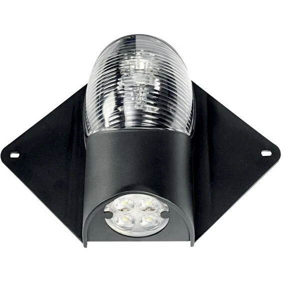 LED Toplanterne/Dækslys 2W 4×1W 12/24V - Mastmontering