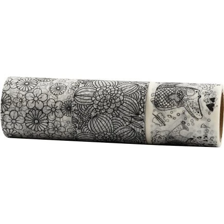 Washi Maskingtape B 50 mm – 3 x 5 m ruller