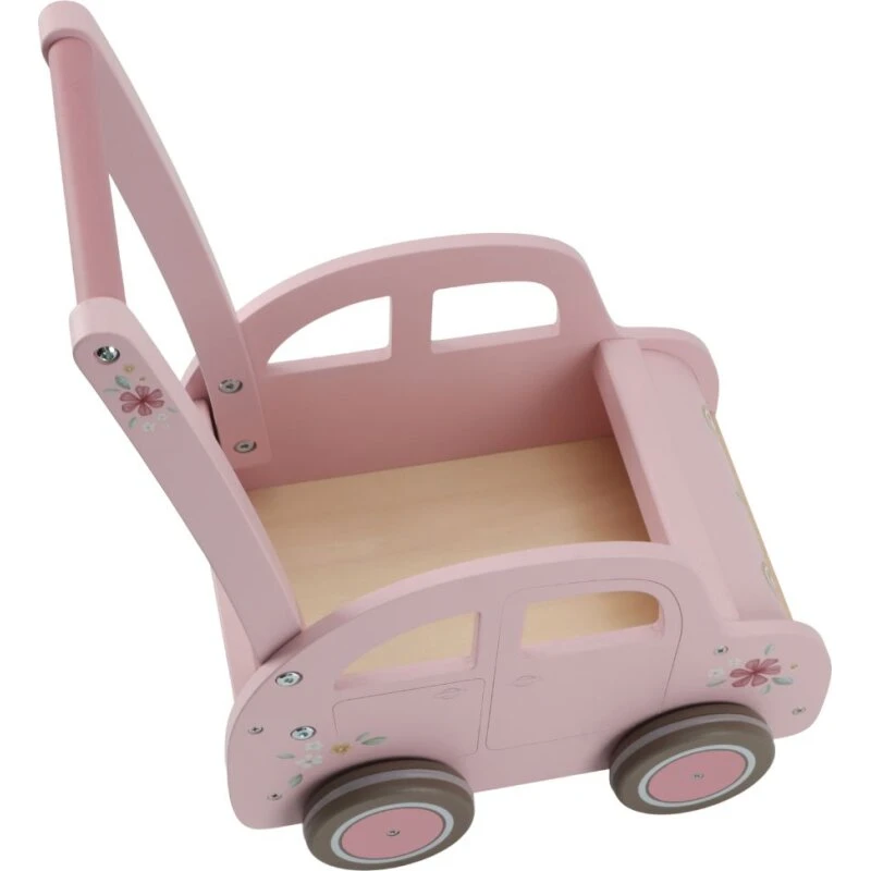 Little Dutch Vintage Wagon gåvogn – pink trævogn