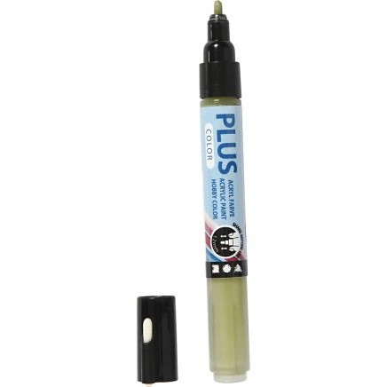 Plus Color Tusch L 14,5 cm – Eucalyptus, spids 1–2 mm, 5,5 ml