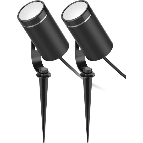 DELTACO SH-GLKEX01 Smart RGB havelampe, sort
