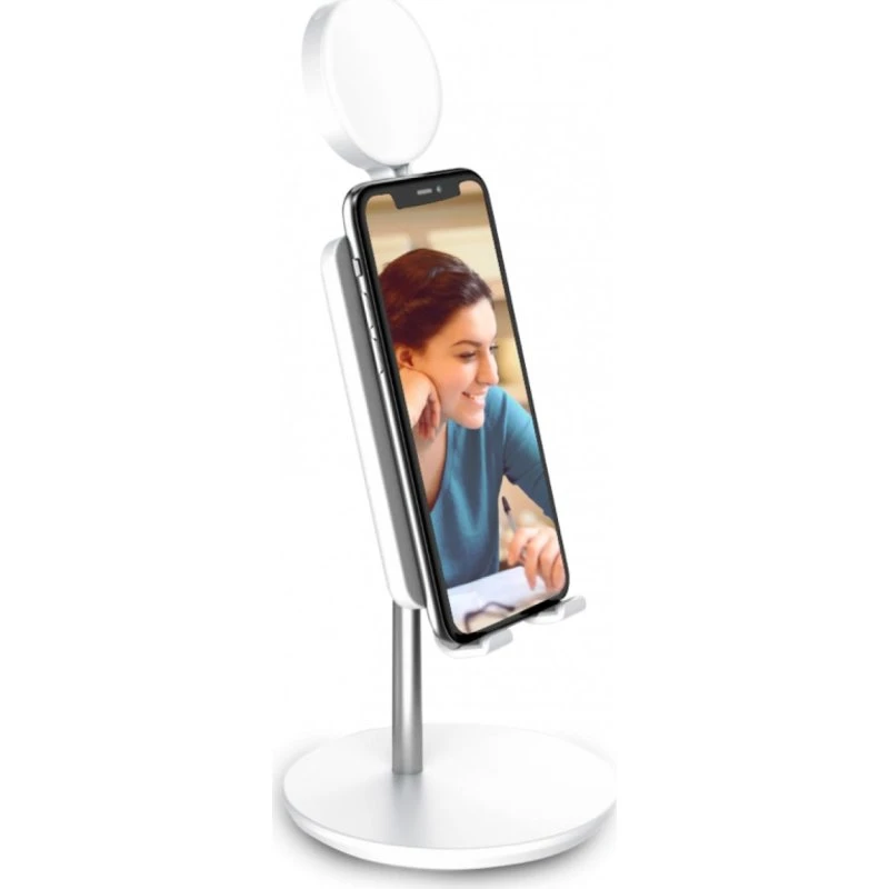 Digipower Shine smartphoneholder med 3'' ringlys