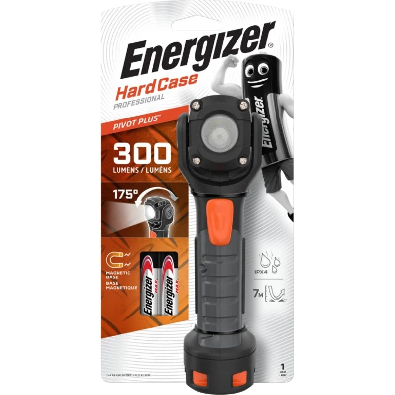Energizer HARDCASE PIVOT 2AA Lommelygte