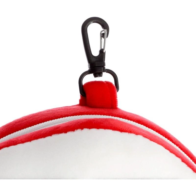 Relaxeazzz Volkswagen VW T1 Camper Bus rød nakkepude med sovemaske