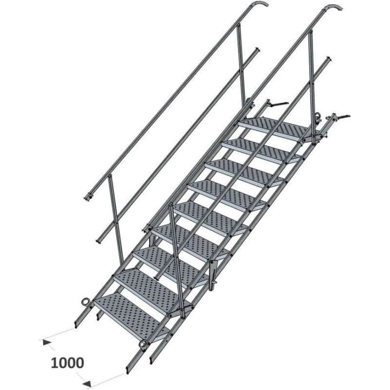 MATERIELHUSET Byggepladstrappe 100 cm bred