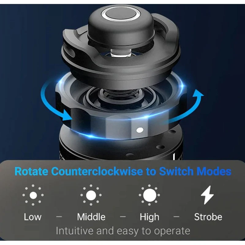NexTorch TA30C MAX Genopladelig lommelygte