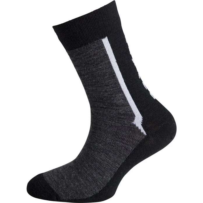 Ulvang Ultra Jr 2 pk sokker, koksgrå (charcoal), str. 28-30