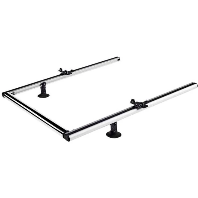 CRUZEAN Stigerulle med alu-beslag 80 cm