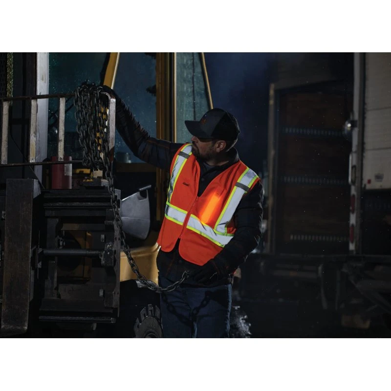 COAST SV350 lysvest med lys XXL