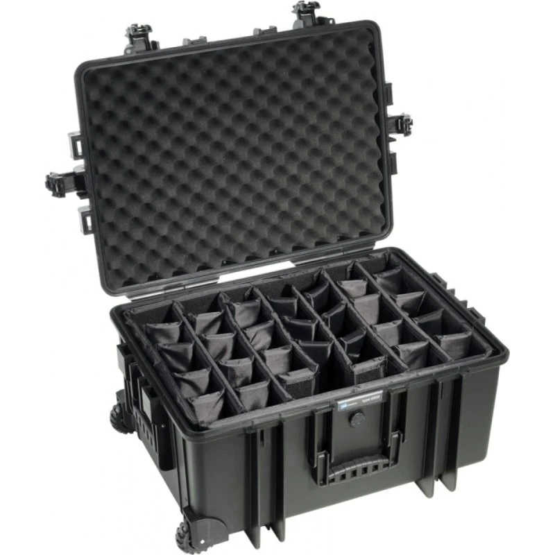 B&W Outdoor Cases Type 6800 RPD Kuffert - Sort (Polypropylen)