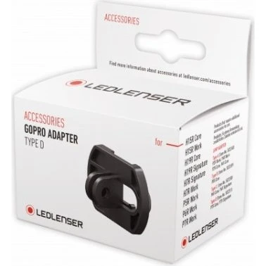 Ledlenser GoPro-adapter Type D til pandelamper