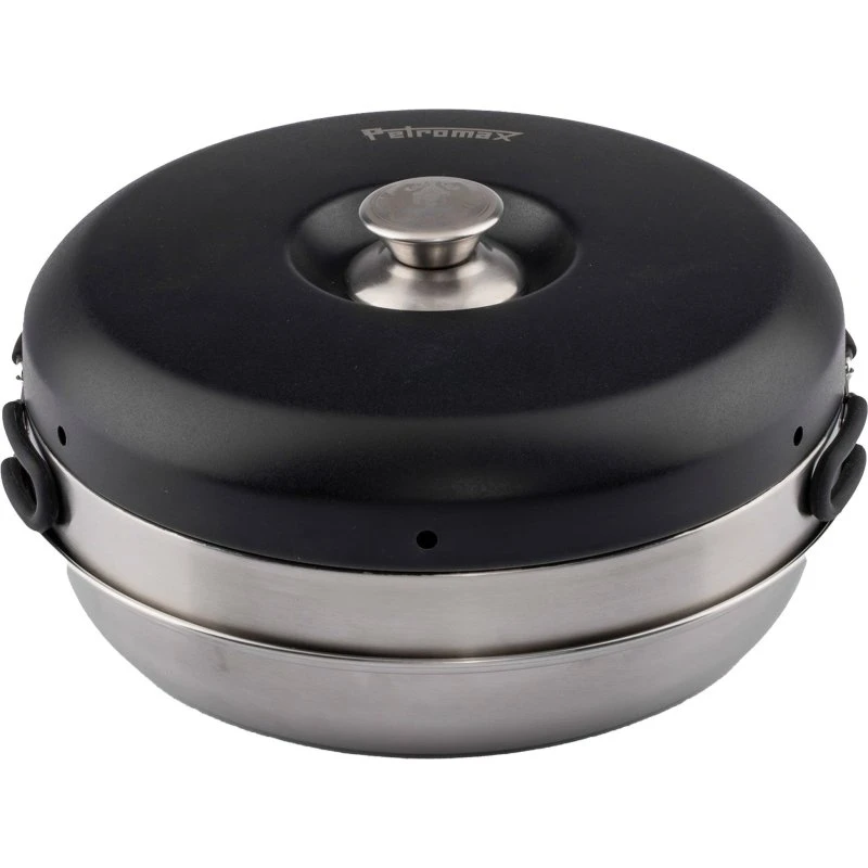 Petromax Dimengo campingovn 2 L i rustfrit stål