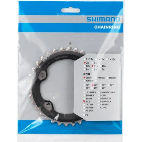 Shimano SLX M7000 34T klinge (11-speed, 4-hul)