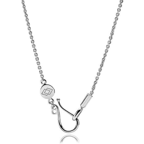 Izabel Camille ankerkæde i blankt sølv, 45 cm