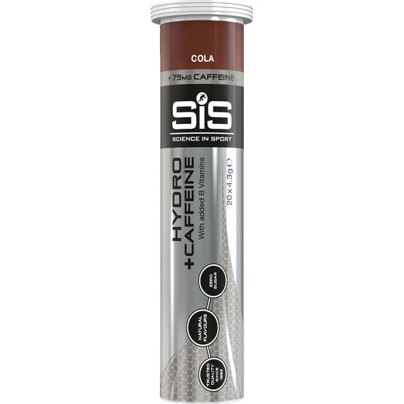 SIS GO Hydro Tabletter Cola & Koffein, 20 x 4 g