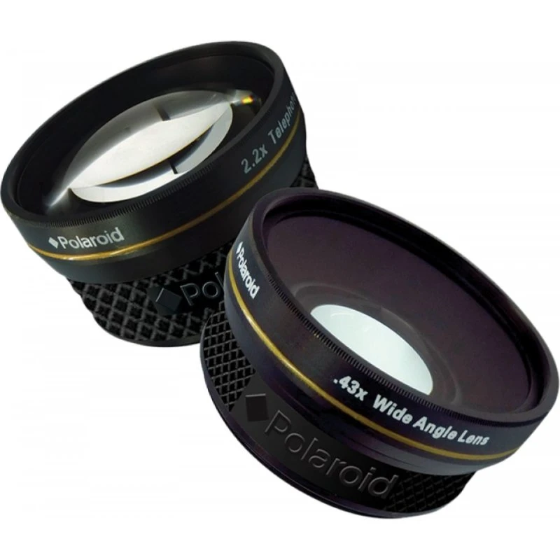 Polaroid Studio Series 37mm Tele 2,2x + Vidvinkel 0,43x Rejsekit