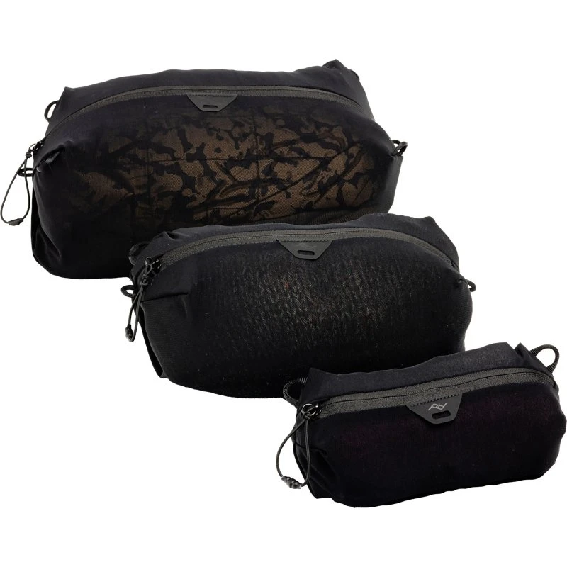 Peak Design Ultralight Mesh Packing Cube sæt XXS-XS-S, sort