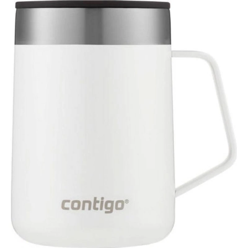 Contigo Streeterville Termokrus 420 ml - hvid (THERMALOCK)