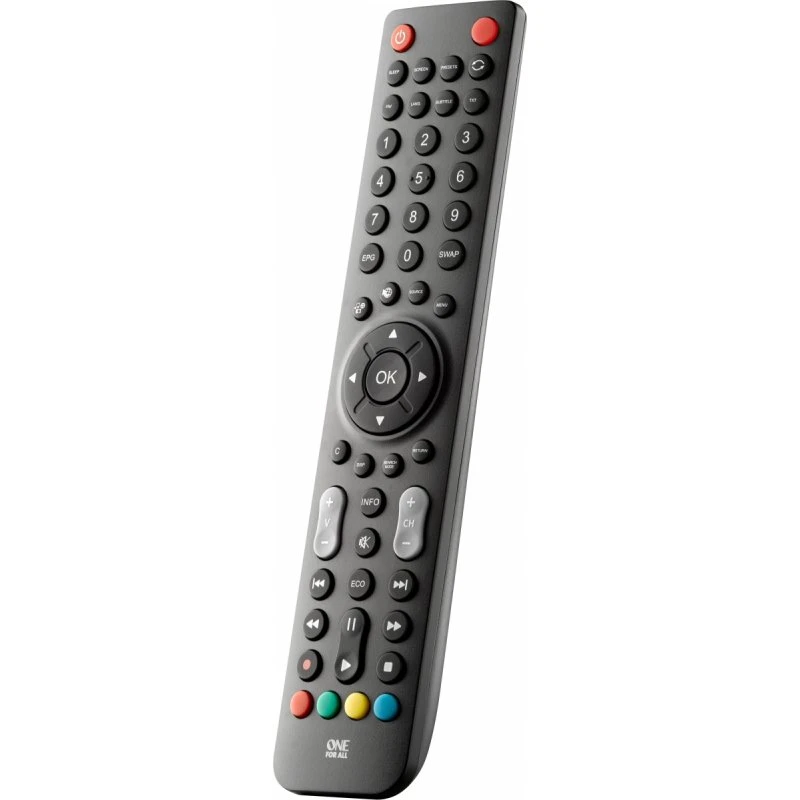 One For All URC1921 – Erstatningsfjernbetjening til Sharp (Sort)