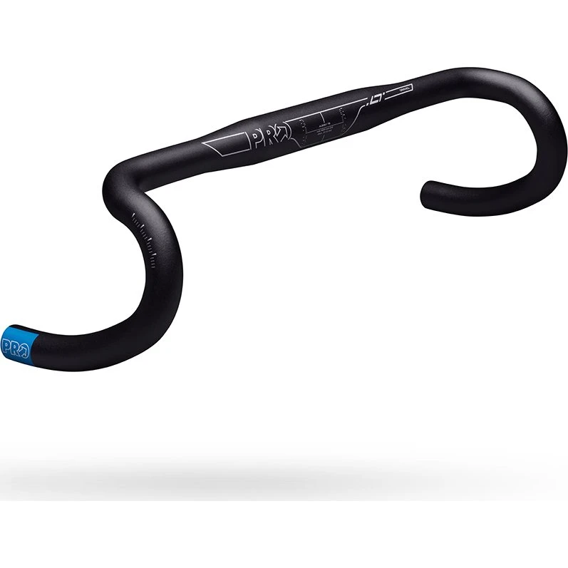 PRO LT Gravel Styr 42 cm 10° Flare Alu 31,8 mm – Sort