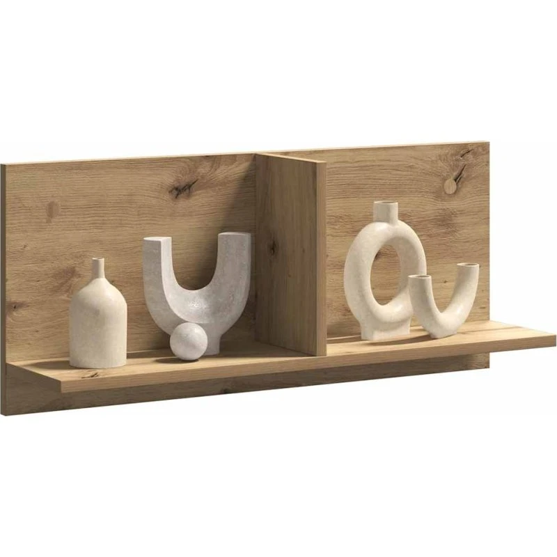vidaXL vægskab 70x16,5x30 cm konstrueret træ kunsteg
