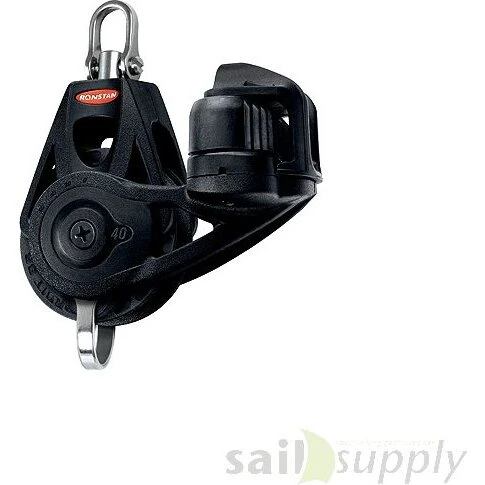 Ronstan Series 40 Orbitblok 40 mm, enkelt becket, swivel