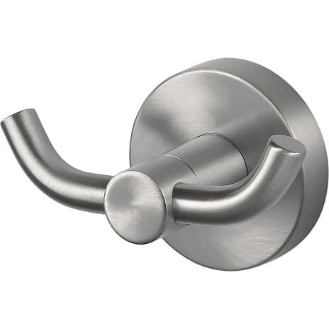 Haceka Kosmos dobbeltkrog, børstet stål 9,1x5,3 cm