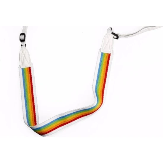 Polaroid Flad Kamerarem 110 cm – Rainbow White