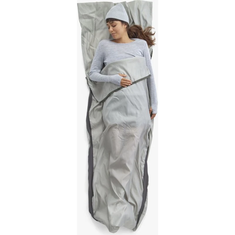Sea To Summit Silk Blend Lagenpose Mummy S Moonstruck Grey