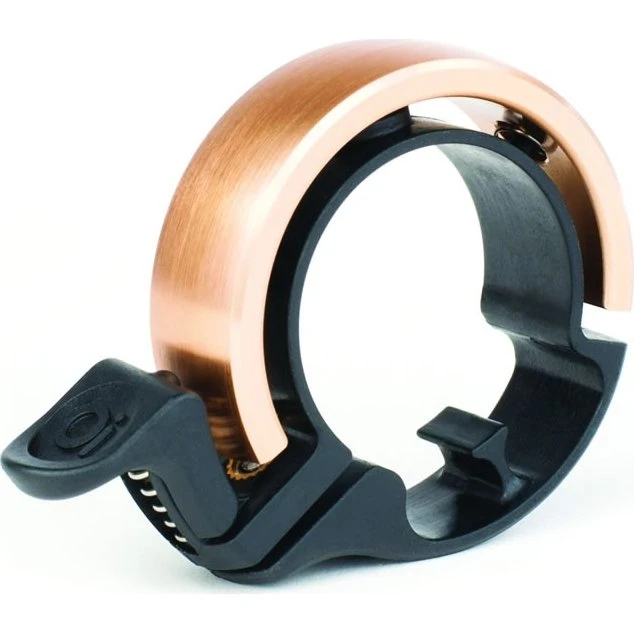 Knog Oi Large ringeklokke – messing (23,8–31,8 mm)