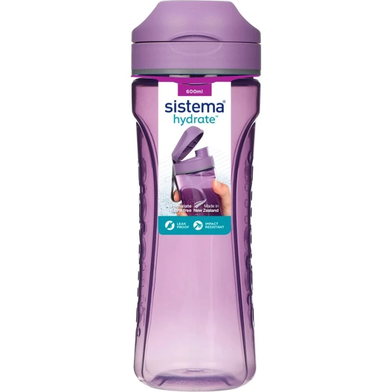 Sistema Tritan Swift drikkeflaske 600 ml – lilla