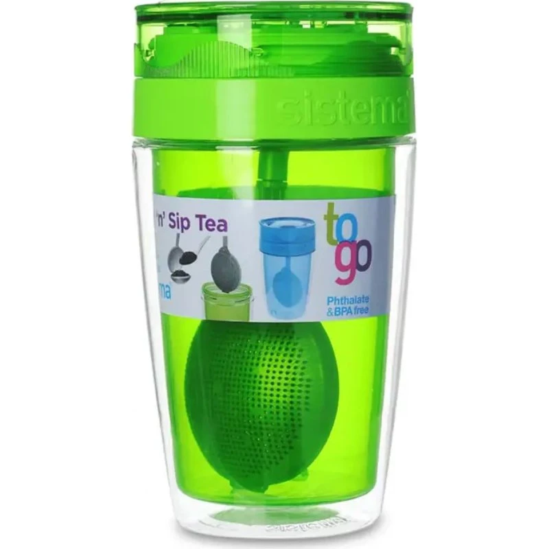 Sistema Tea To Go 370 ml termokop, grøn