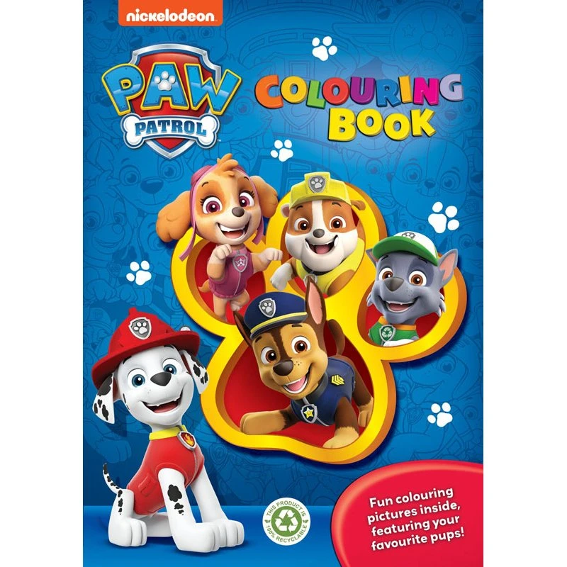 PAW Patrol malebog 48 sider – med Chase, Skye & co.