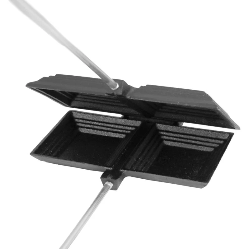 Coghlan's Cast Iron Double Camp Cooker – dobbelt støbejern