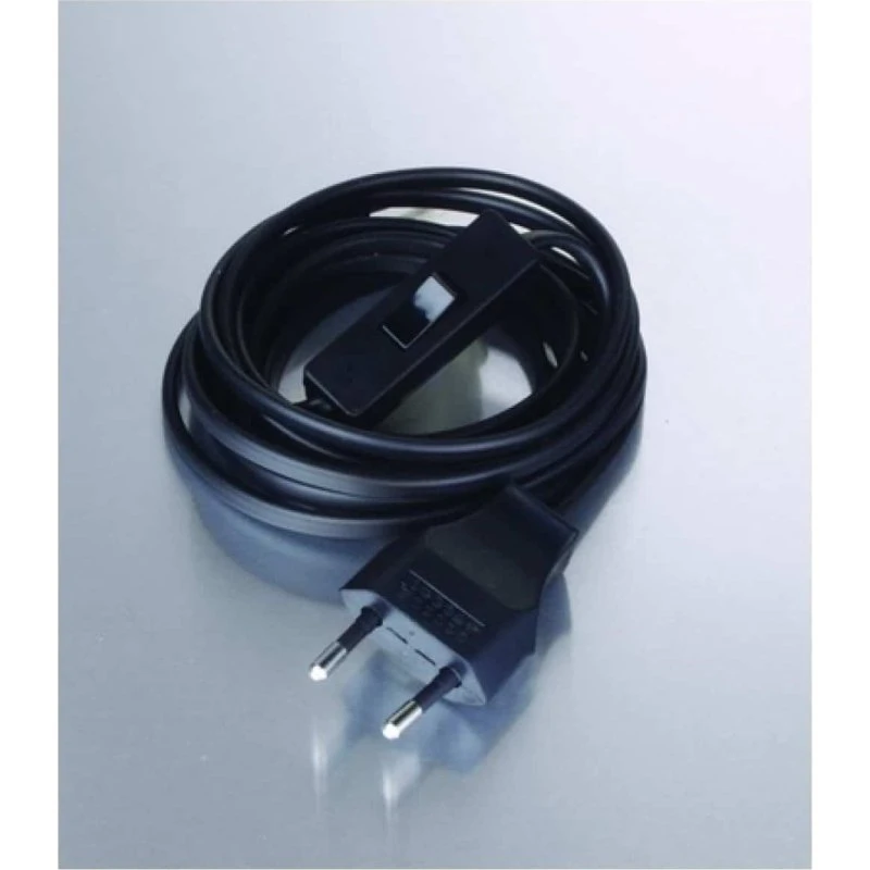 NQ Power Ledning med afbryder 1,5 m - Sort