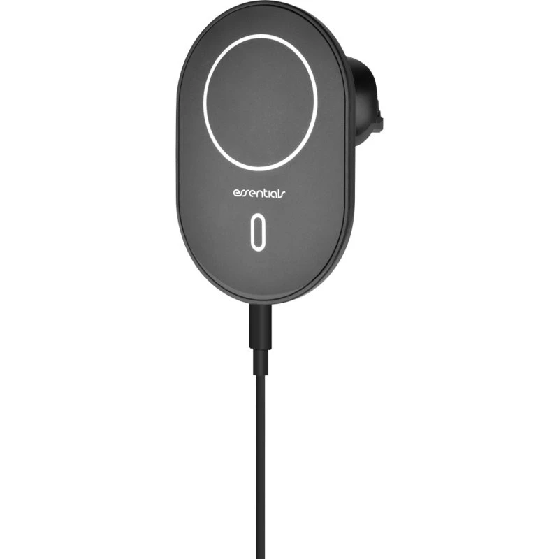 Essentials trådløs biloplader med Apple Magnet (Dual mounts)