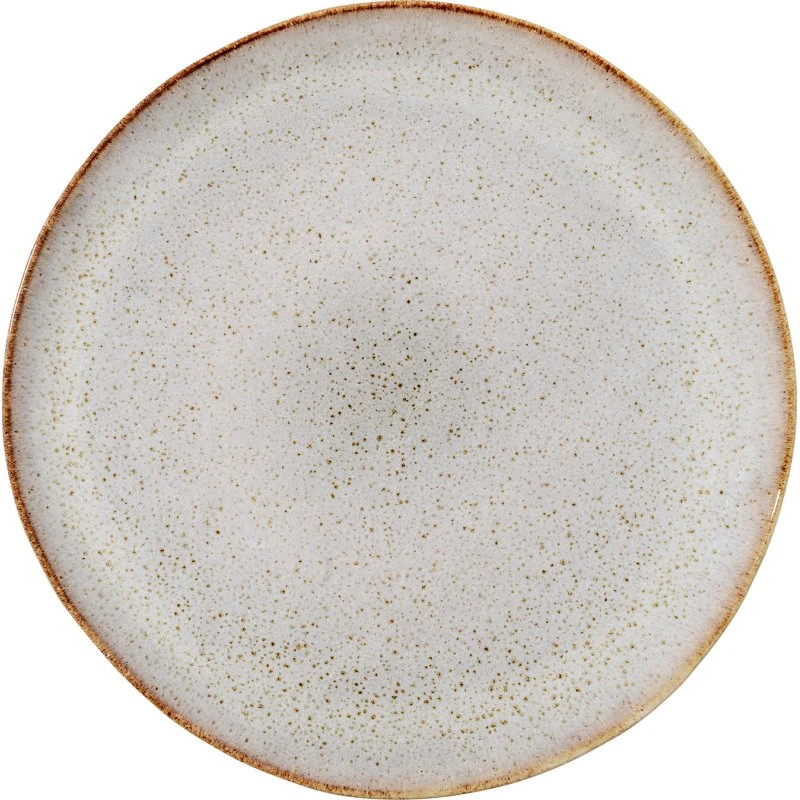 BLOOMINGVILLE Sandrine tallerken Ø22 cm, natur stentøj