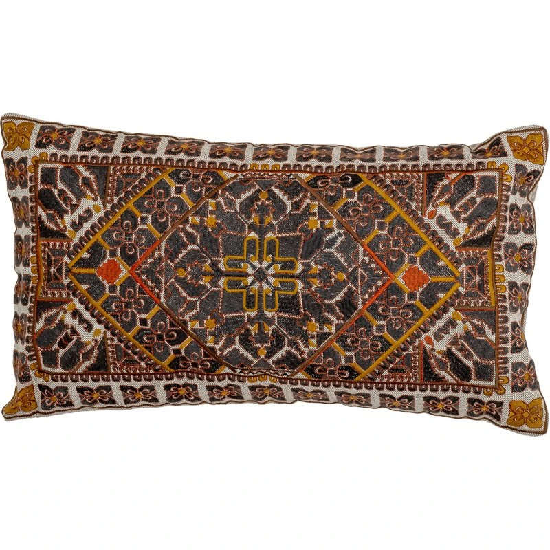 Bloomingville Emalie pude, brun 60x35 cm