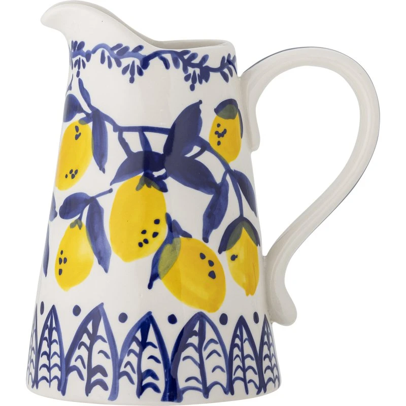 Creative Collection Maxima kande med hank, blå stentøj