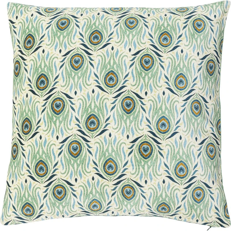 CREATIVE COLLECTION Adia pyntepude 50x50 cm - grøn viskose