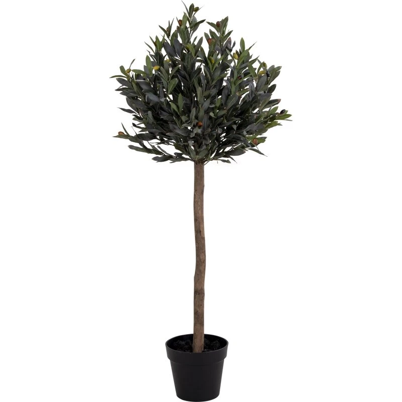 HOUSE NORDIC kunstigt oliventræ 126 cm – grøn (plastik/polyester)